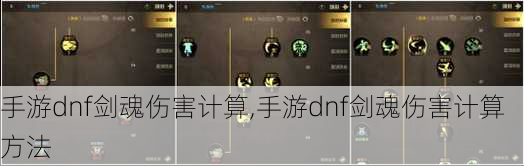 手游dnf剑魂伤害计算,手游dnf剑魂伤害计算方法