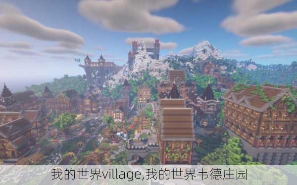 我的世界village,我的世界韦德庄园