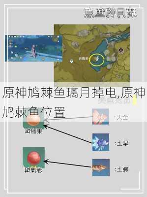 原神鸠棘鱼璃月掉电,原神鸠棘鱼位置