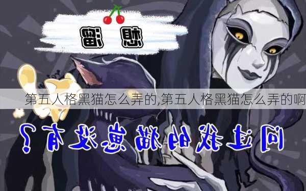 第五人格黑猫怎么弄的,第五人格黑猫怎么弄的啊