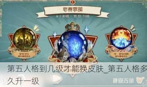 第五人格到几级才能换皮肤_第五人格多久升一级