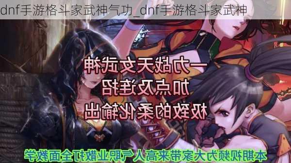 dnf手游格斗家武神气功_dnf手游格斗家武神