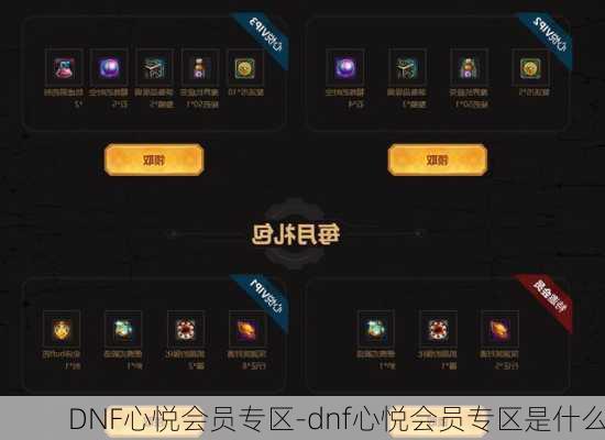 DNF心悦会员专区-dnf心悦会员专区是什么