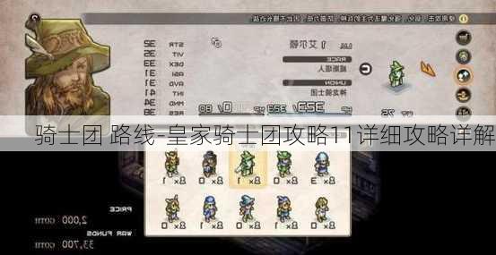 骑士团 路线-皇家骑士团攻略11详细攻略详解