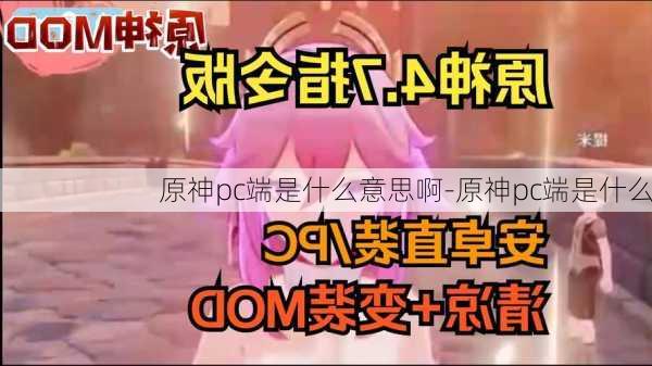 原神pc端是什么意思啊-原神pc端是什么