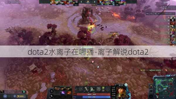 dota2水离子在哪播-离子解说dota2