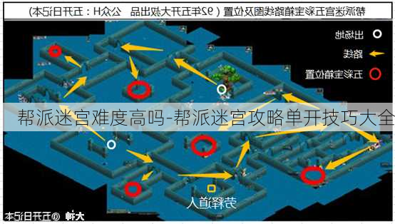 帮派迷宫难度高吗-帮派迷宫攻略单开技巧大全